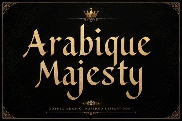 Arabique Majesty: Elegant Display Typography