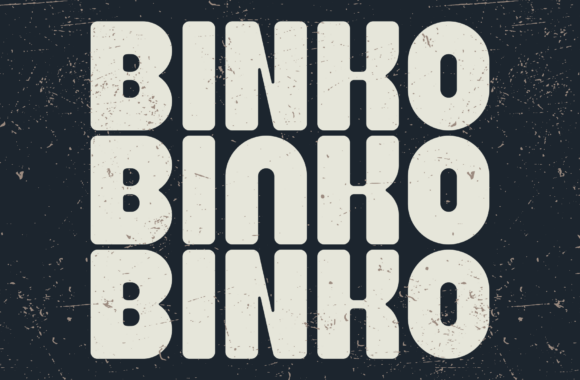 Binko: Leveraging Retro Display Typography for Modern Brand Impact