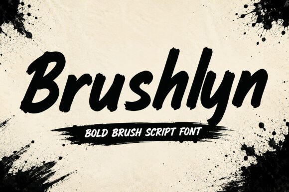 Brushlyn: Elevating Modern Design with Authentic Brush Script Typography
