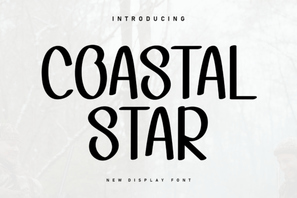 Coastal Star: Elevating Design Projects with Organic Handwritten Charm