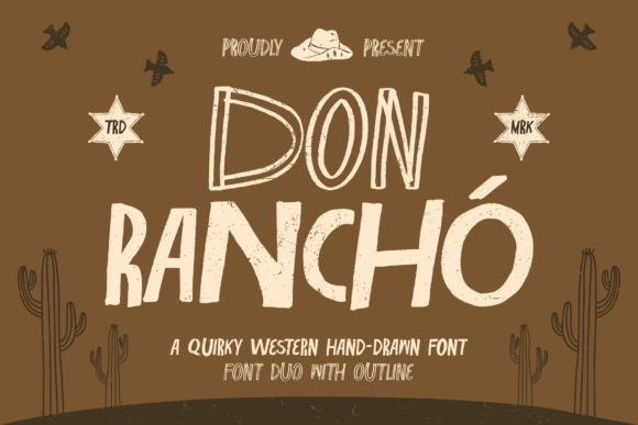 Don Rancho: Capturing Authentic Western Charm in Modern Typography