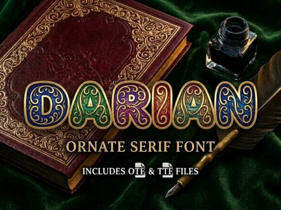 Evaluating Darian: When Ornate Display Typography Serves Your Brand