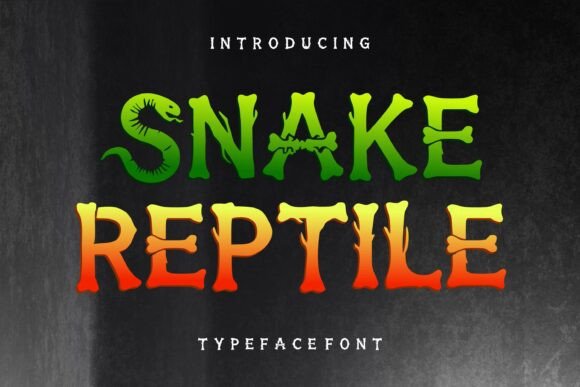 Evaluating Snake Reptile Font for Thematic Design Projects
