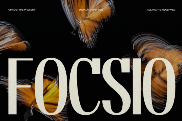 Focsio: Mastering Bold Display Typography for High-Impact Design