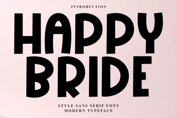 Happy Bride: A Versatile Font for Creative and Professional Design