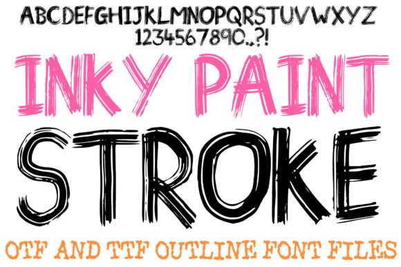 Inky Paint Stroke: Bringing Authentic Studio Texture to Digital Design