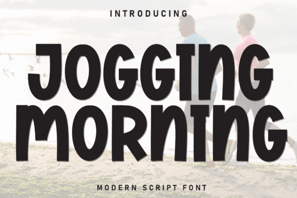 Jogging Morning: A Whimsical Font for Creative Projects
