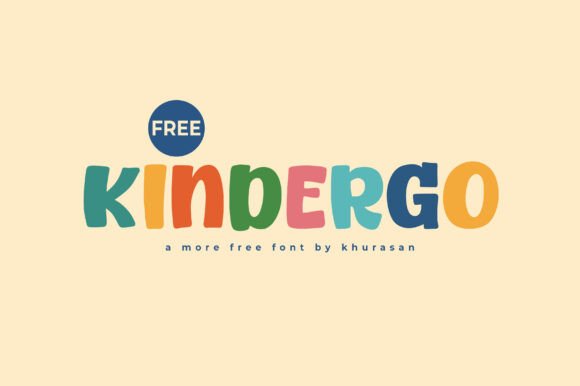 Kindergo Font: Modern Display Typography