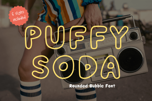 Puffy Soda: Strategic Applications for Rounded Bubble Typography