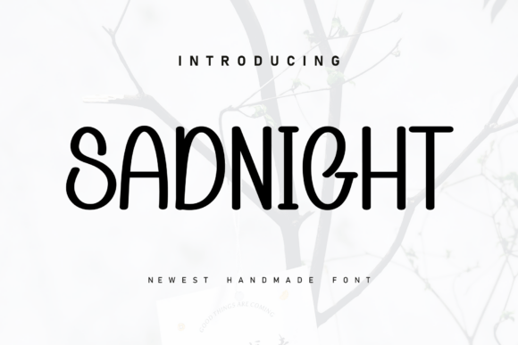 Sadnight Font: Elevating Design with Handwritten Charm