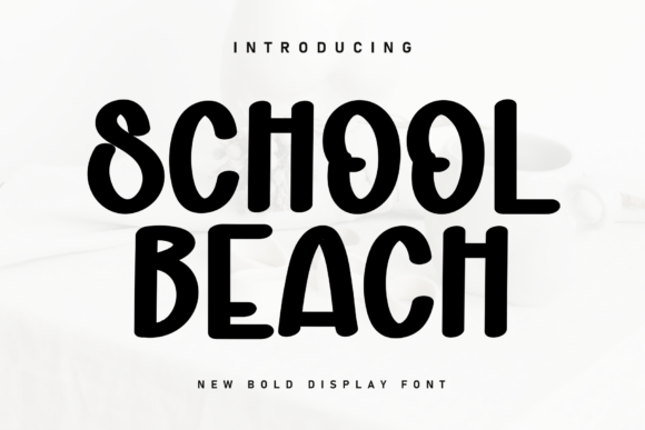 School Beach: A Handwritten Font for Authentic Design