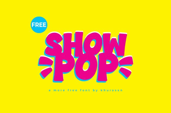 Showpop: A Practical Display Font for Modern Creative Projects