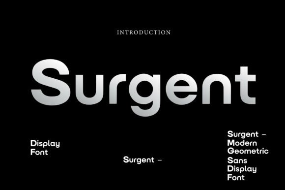 Surgent: Evaluating a Modern Geometric Sans for Professional Branding