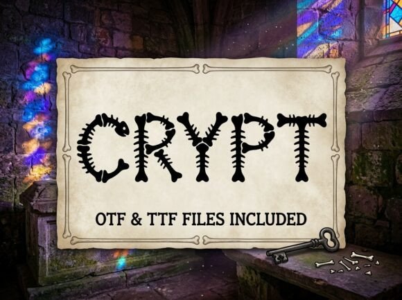 Unearthing Crypt: The Strategic Power of Anatomical Typography in Dark Aesthetics